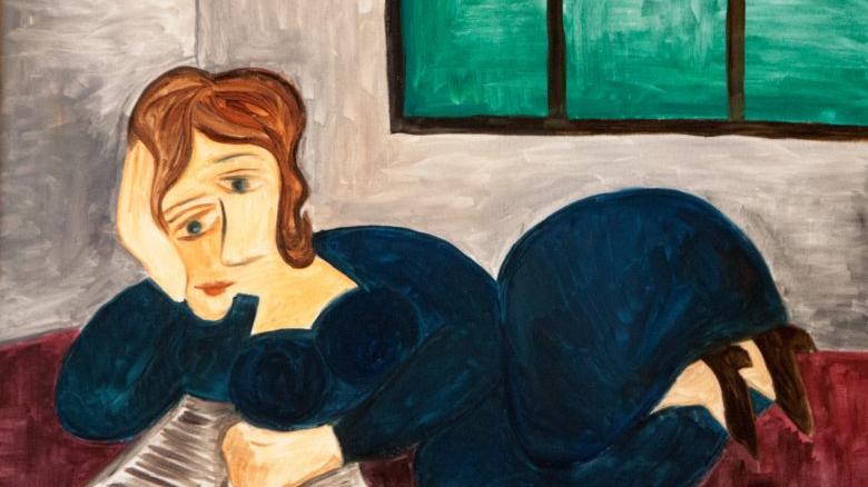 Woman Reading by Picasso
