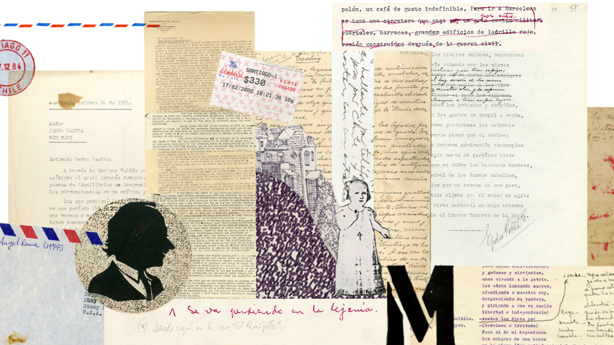 Manuscritos y documentos personales de autoras y autores de Chile.