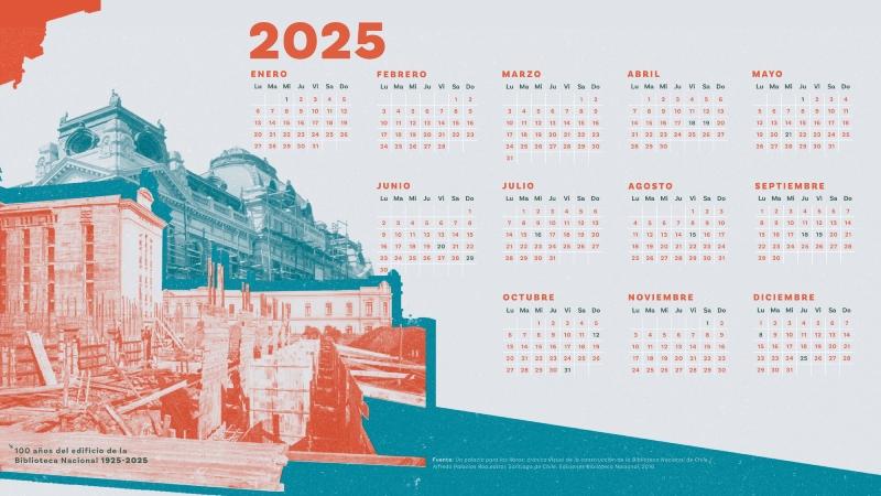 Calendarios basados en el patrimonio cultural de Chile