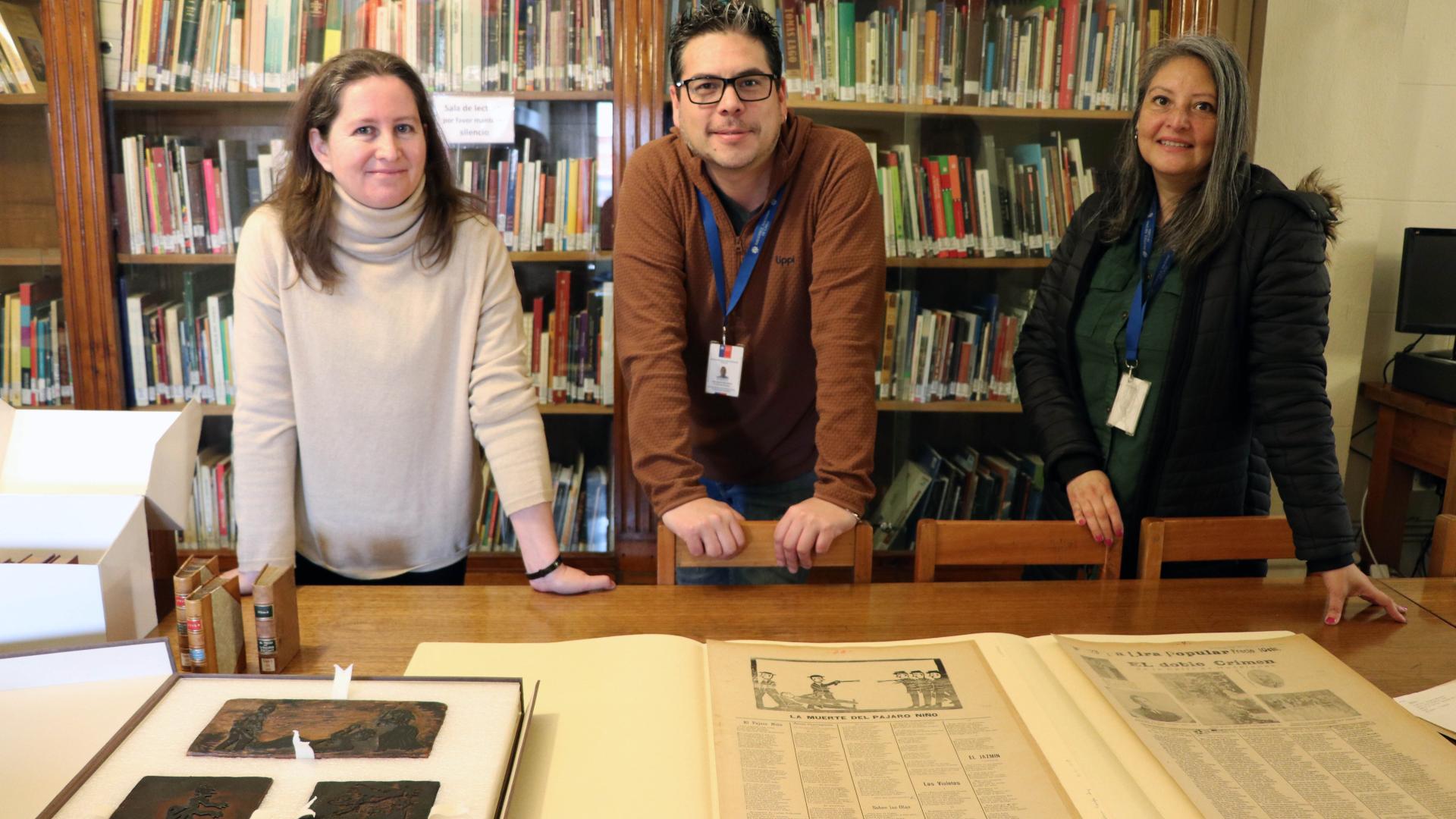 Equipo del Archivo de Literatura Oral y Tradiciones Populares.