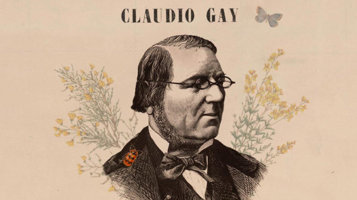 El naturalista Claudio Gay.