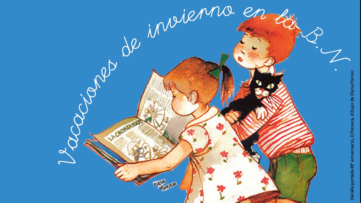 Biblioteca Nacional presenta su cartelera para las vacaciones de invierno