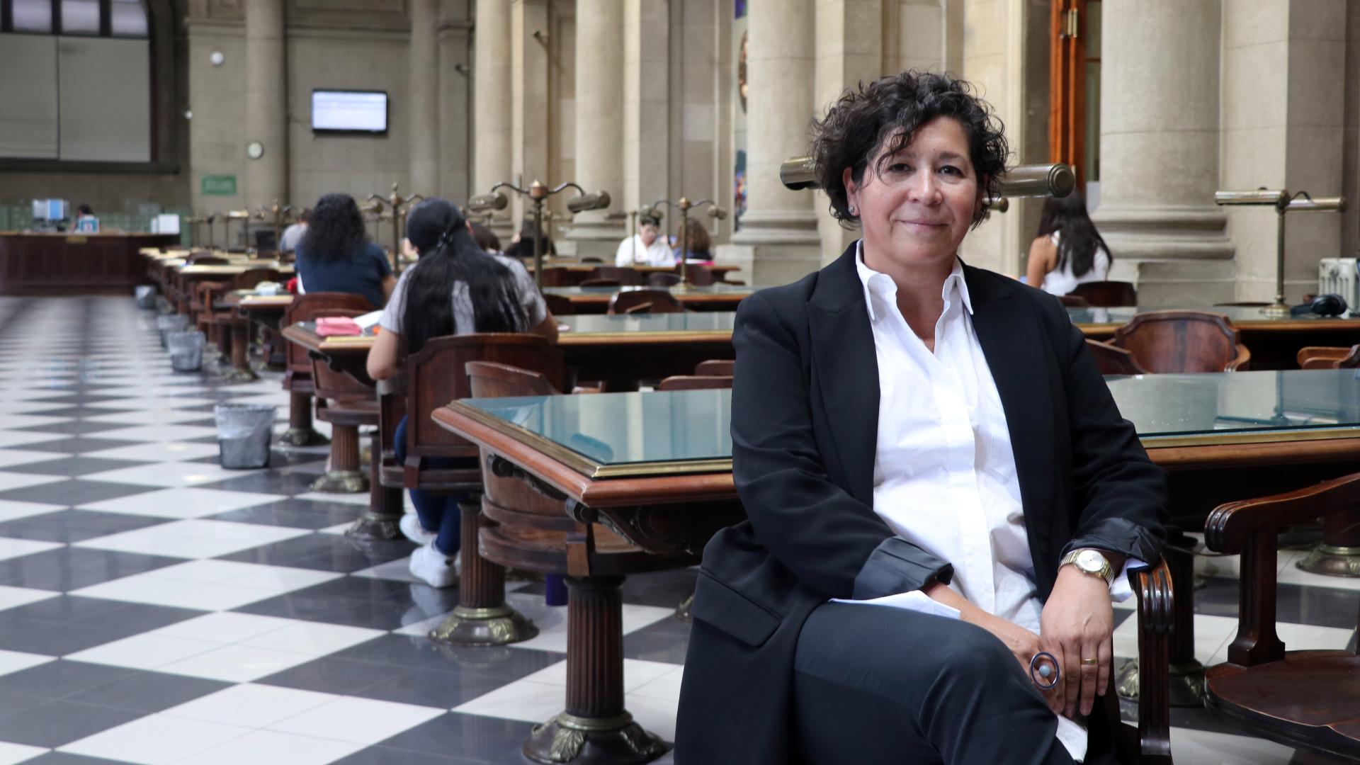 Soledad Abarca, Directora de la Biblioteca Nacional de Chile.