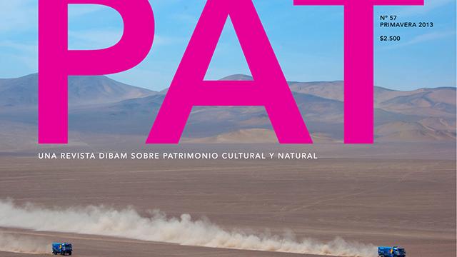 Detalle de portada de la revista PAT.