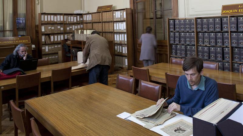 Actual sala de Referencias Críticas