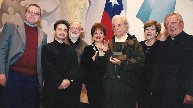 Parra con Gabriel Matthey y Ensemble Bartok