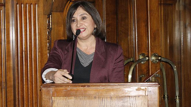 Ana Tironi, directora de la Biblioteca Nacional