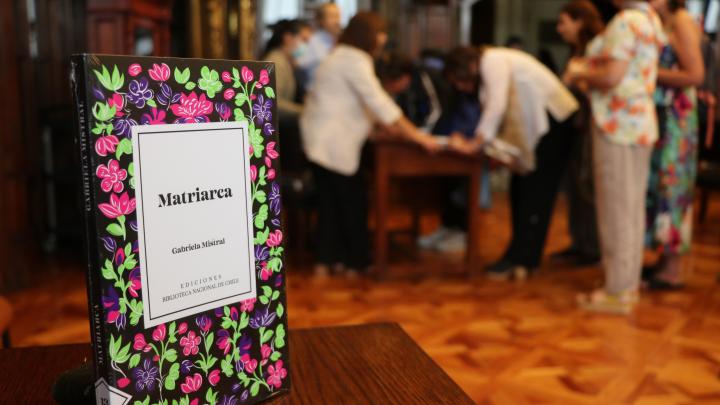Lanzamiento del libro Mariarca de Gabriela Mistral