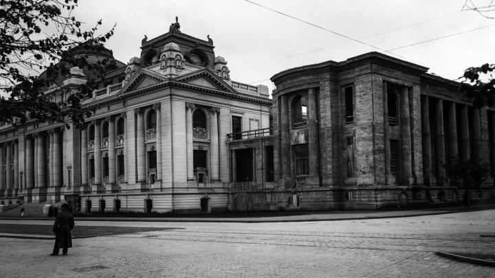 Imagen: Archivo fotográfico de la Dirección de Arquitectura del Ministerio de Obras Públicas, 1923. 