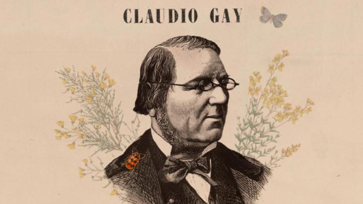 El naturalista Claudio Gay.