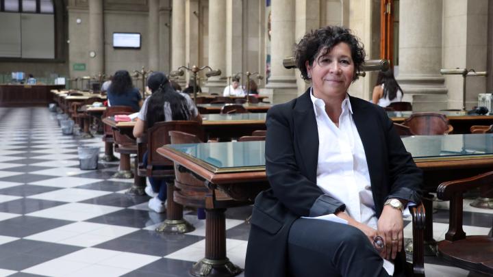 Soledad Abarca, Directora de la Biblioteca Nacional de Chile.