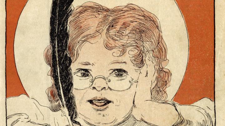 Portada El Peneca número 1, 23 noviembre 1908.