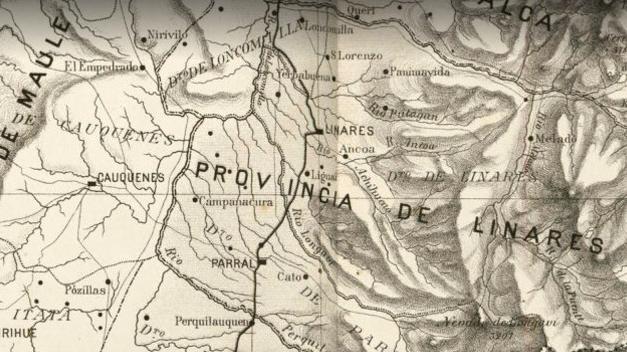 Imagen del catálogo de colecciones cartográficas de la Mapoteca de la BN.