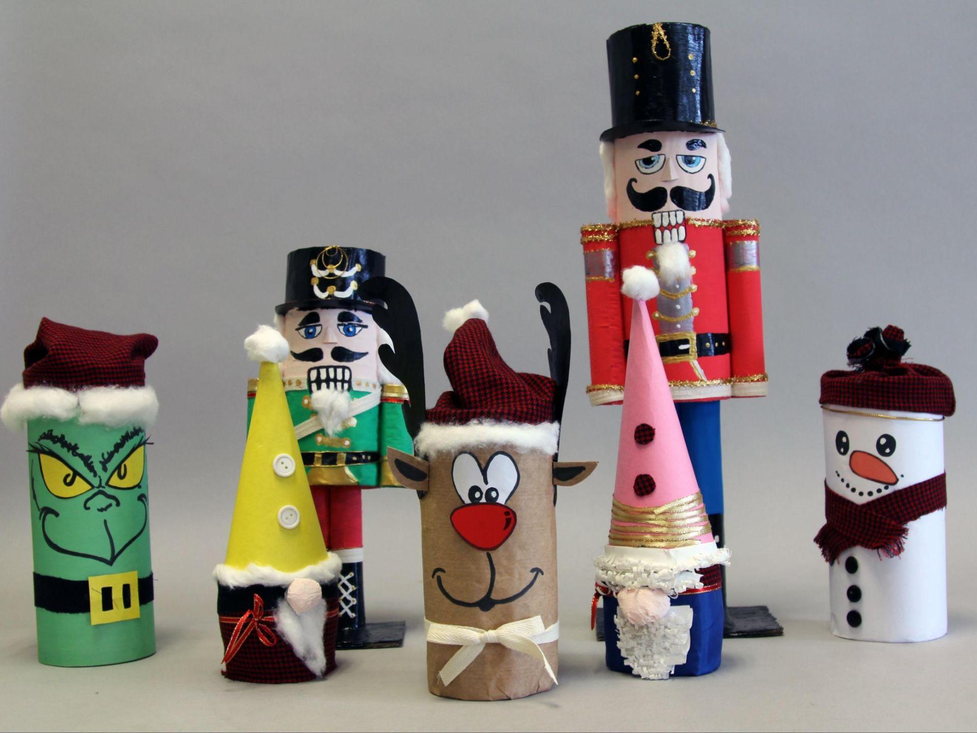 Taller de figuras navideñas
