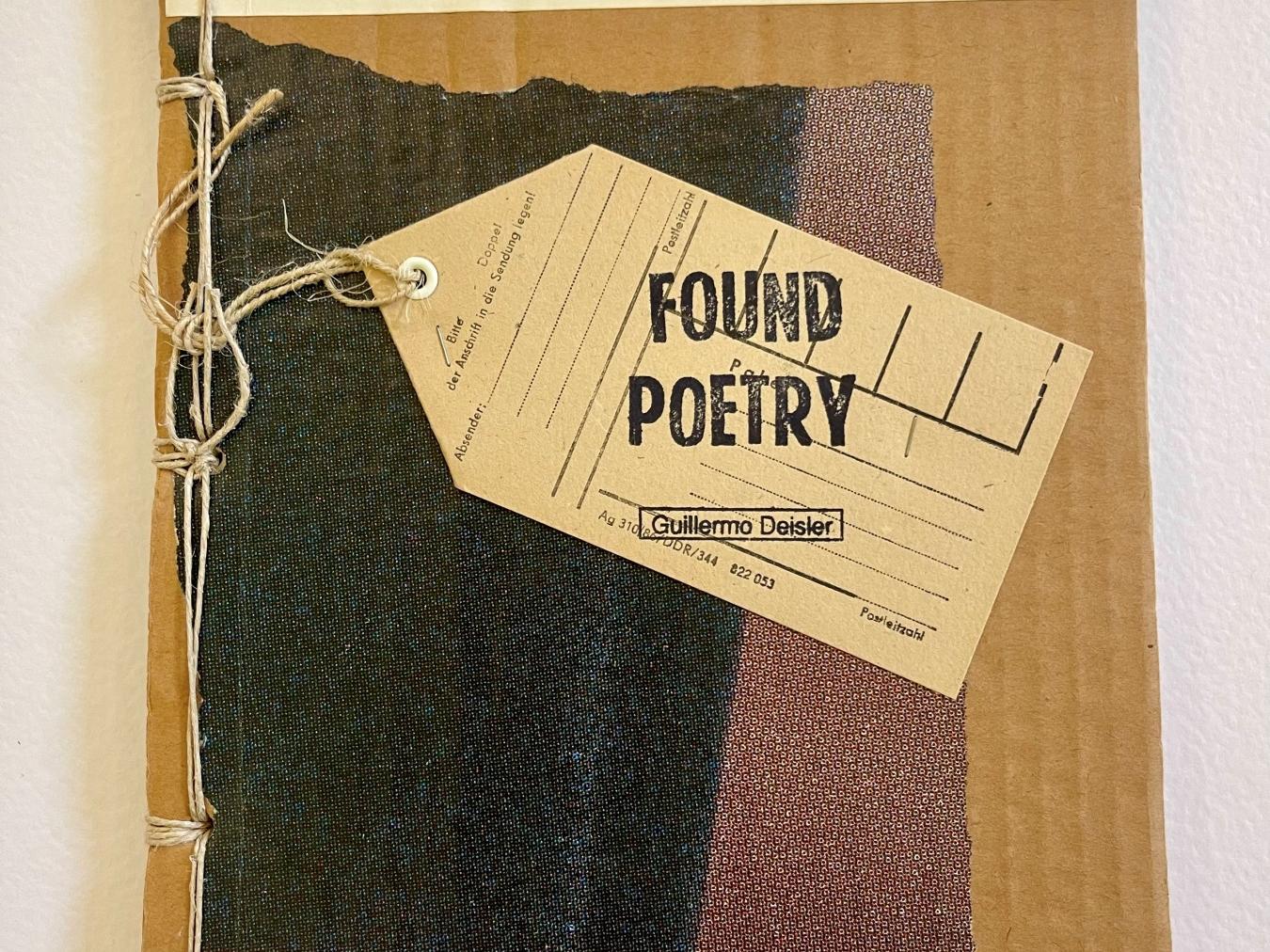 Guillermo Deisler. Produkt: Found Poetry, Alemania 1992. Colección Archivo de Gráfica Chilena, Biblioteca Nacional.