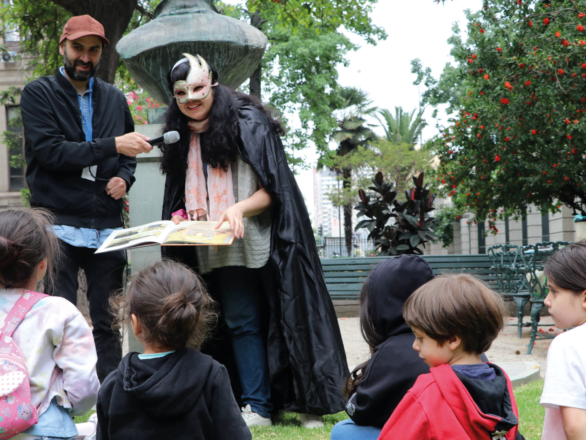 La actividad será en los jardines de la BN.