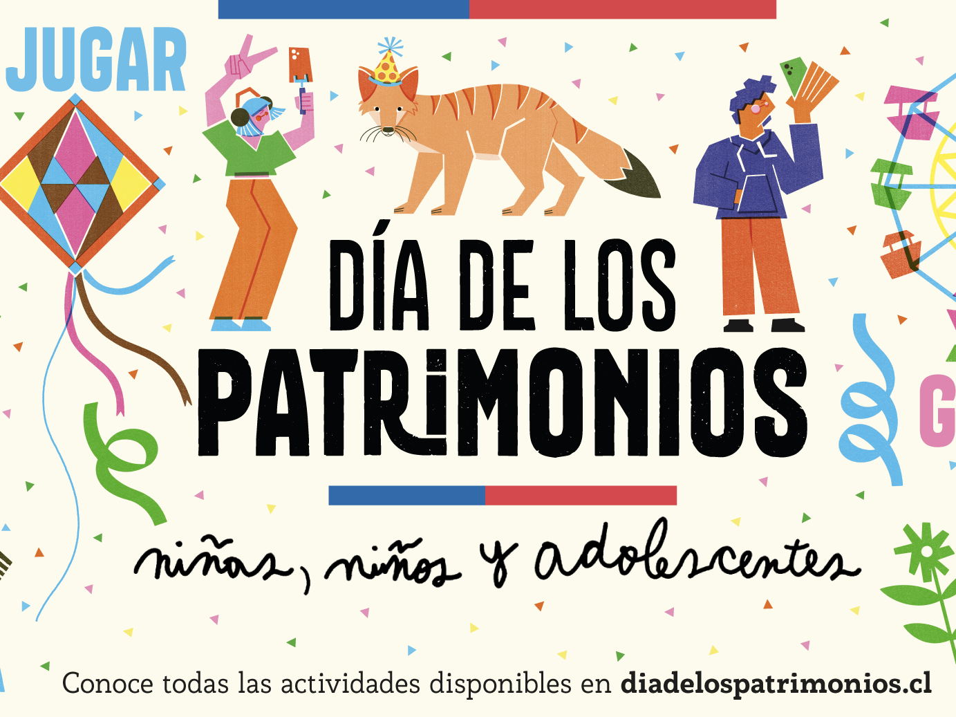 La instancia es instancia organizada por el Ministerio de las Culturas, las Artes y el Patrimonio, invita a jugar, explorar y descubrir la diversidad del patrimonio en un entorno seguro y gratuito.