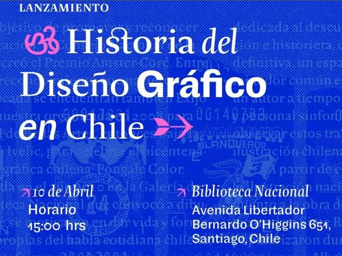 Lanzamiento del libro Historia del Diseño Gráfico en Chile.