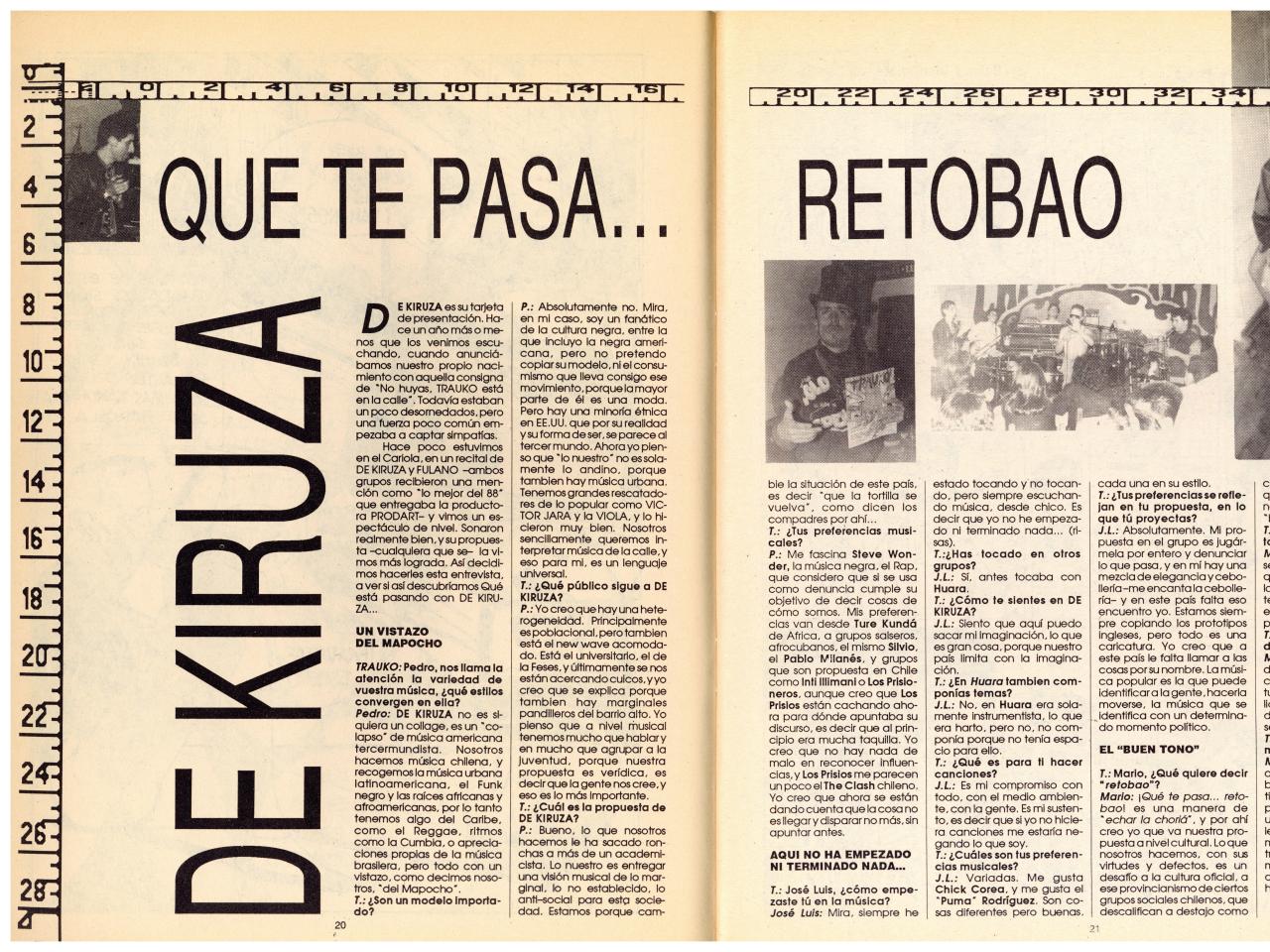 De Kiruza: qué te pasa…retobao, nº13