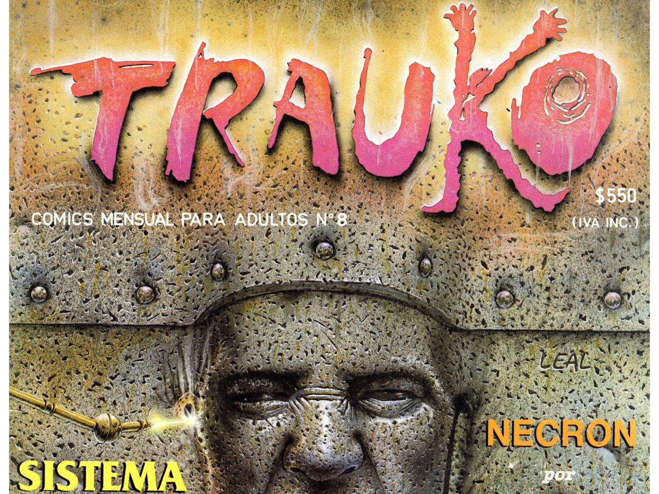 Portada Revista Trauko nº 8