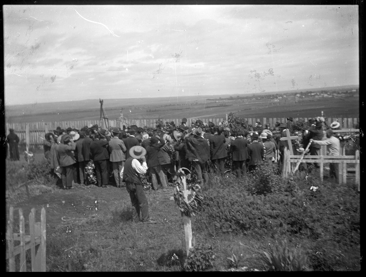 Funeral de Santiago Núñez, padre de Benedicto Rivas (1916)