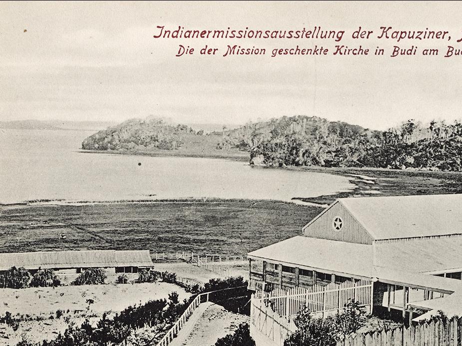 “Die der Mission geschenkte Kirche in Budi am Budi-See”