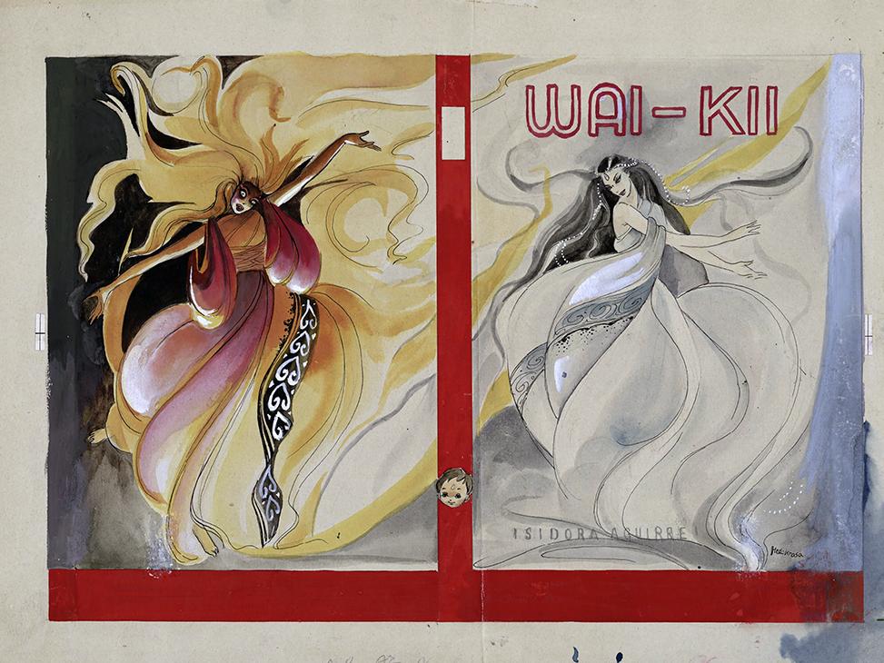 Contraportada y portada de "Wai-Kii"