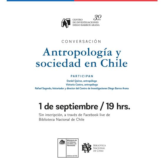 Conversación en línea Antropología y sociedad en Chile