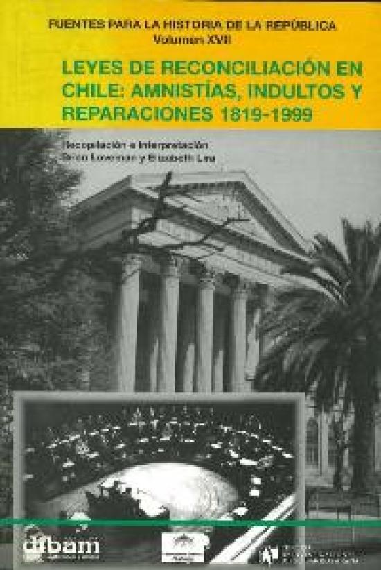 Tapa amarilla y fotografía del  edificio del Ex Congreso en Santiago