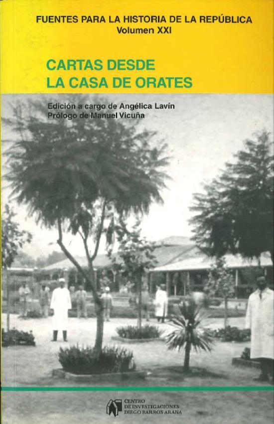 Tapa amarilla con fotografía del Sanatorio