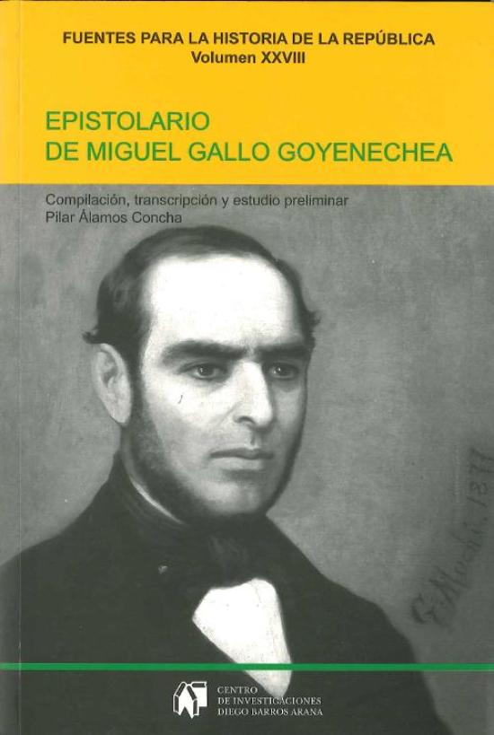 Tapa amarilla con retrato de Miguel Gallo Goyonechea