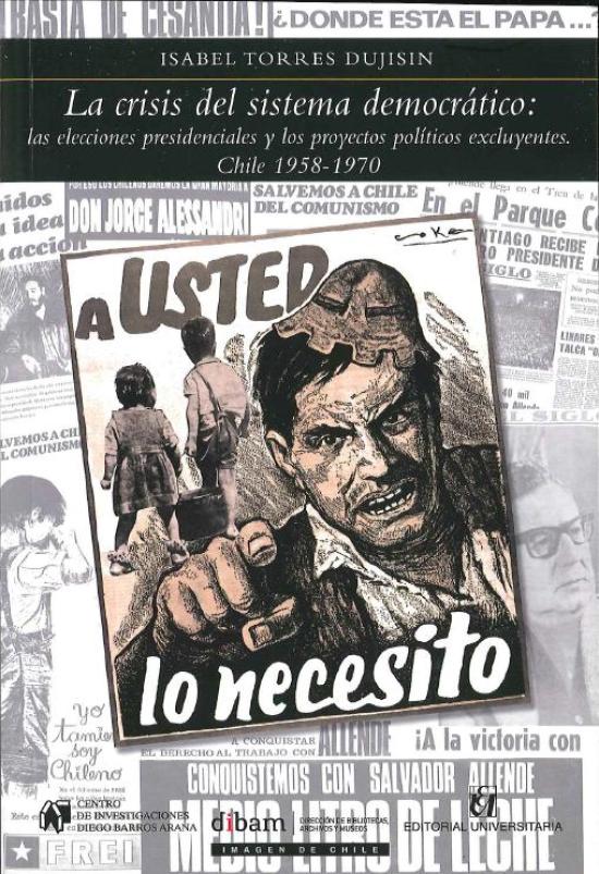 Tapa con montaje fotográfico de distintos afiches y recortes de prensa entre 1958-1970