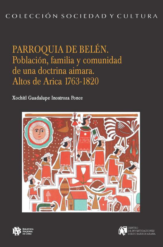 Tapa negra con imagen de las representaciones de las edades de la vida humana en un quero colonial