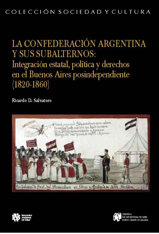 La Confederación Argentina y sus subalternos Tapa negra con imagen de "Las esclavas de Buenos Ayres demuestran ser libres y gratas a su noble Libertador", 1841
