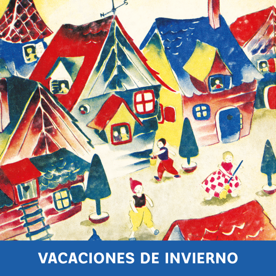 Invitación a pasar las vacaciones de invierno en la Biblioteca Nacional.