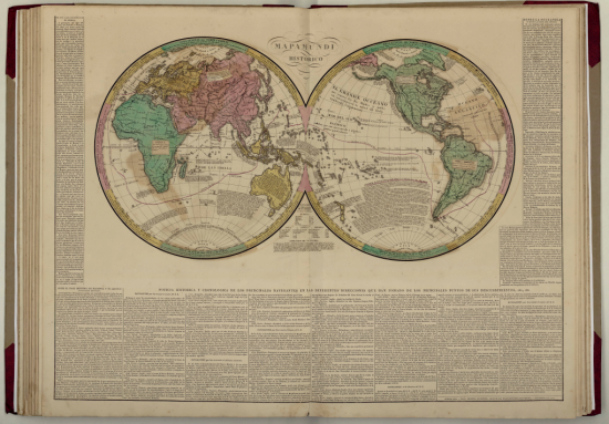 Atlas histórico, genealógico, cronológico, geográfico, etc. de Lesage.