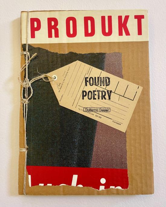Guillermo Deisler. Produkt: Found Poetry, Alemania 1992. Colección Archivo de Gráfica Chilena, Biblioteca Nacional.