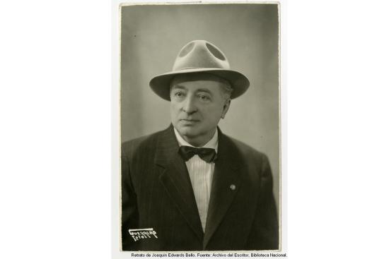 Joaquín Edwards Bello, destacado cronista y novelista nacional. 