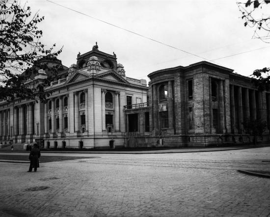 Imagen: Archivo fotográfico de la Dirección de Arquitectura del Ministerio de Obras Públicas, 1923. 