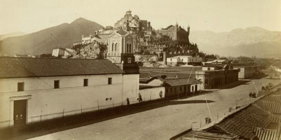 Fotografía incluida en el Álbum del Santa Lucía (1874). Fuente  MC0006534.