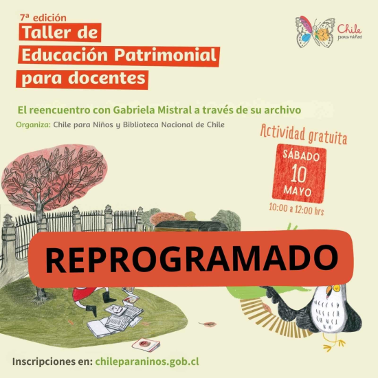 Flayer Chile para Niños.