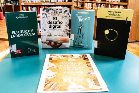 Algunas de las nuevas obras disponibles a partir de este mes en la BN.