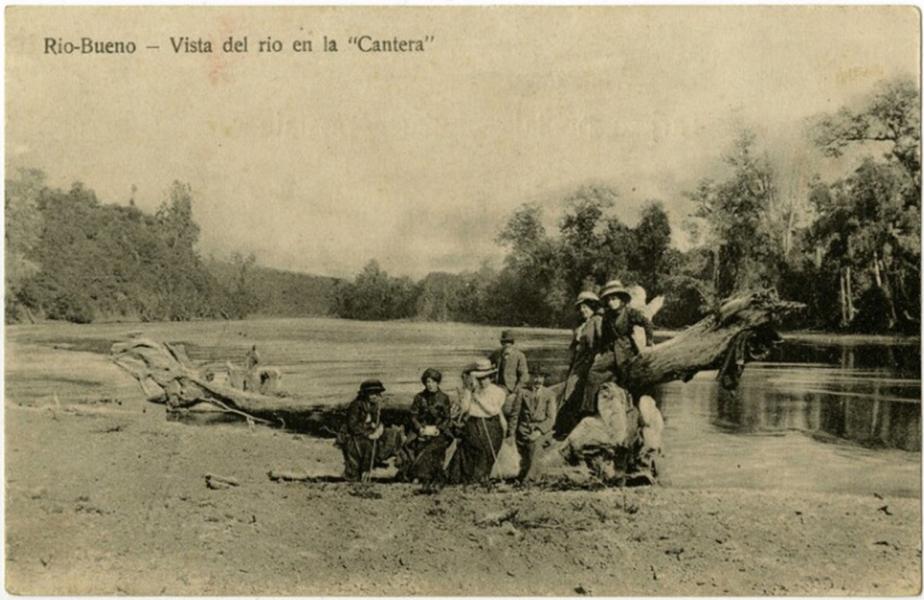 Vista del río Bueno desde La Cantera, Chile. Vista del río Bueno desde La Cantera, Chile.
