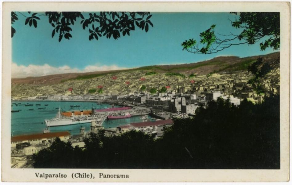 Panorama de la ciudad de Valparaíso, Chile. Panorama de la ciudad de Valparaíso, Chile.