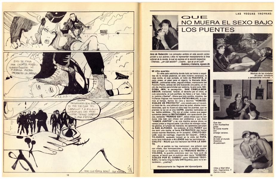 Las yeguas troykas: Que no muera el sexo bajo los puentes (Las Yeguas del Apocalipsis), nº16