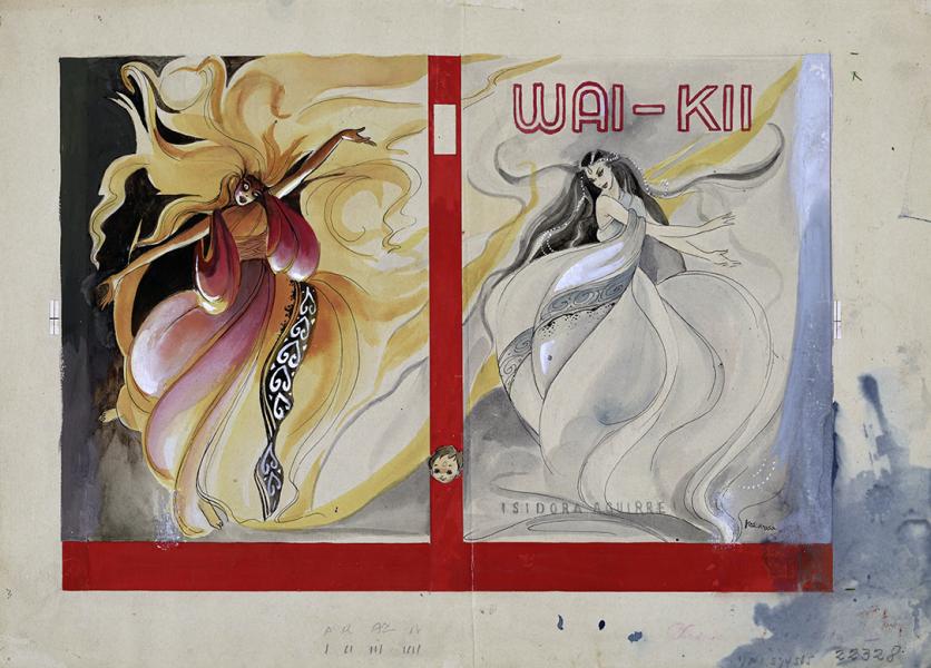 Contraportada y portada de &quot;Wai-Kii&quot;
