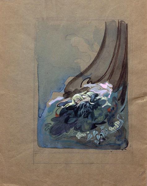 Prueba de portada, imagen inédita de El hada madrina