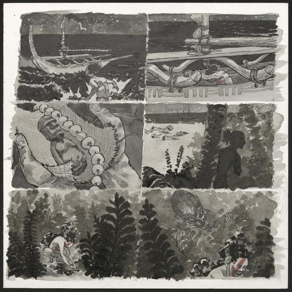 Los exploradores de la segunda expedición traen consigo a sus ídolos para protegerse del mal