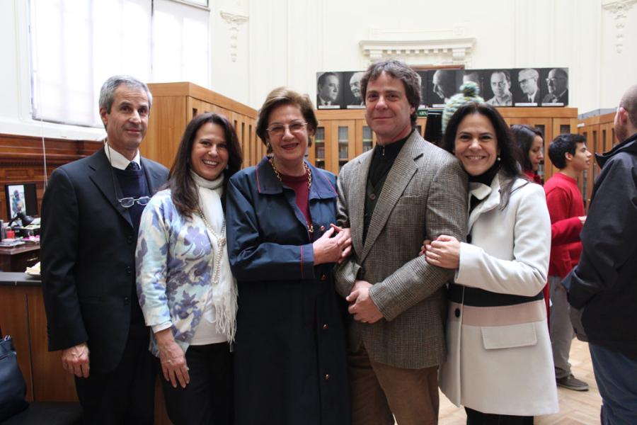 la familia del músico Juan Amenábar